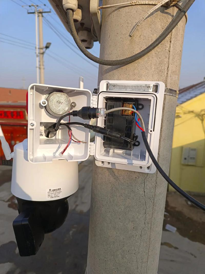 科技護村，平安共建 大張村槍球聯動雙目攝像頭安裝工程圓滿完成